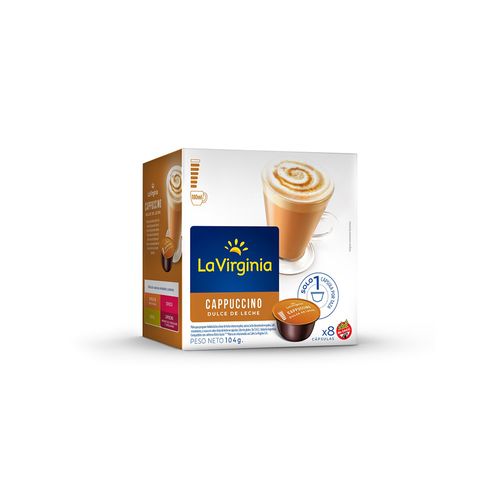 Capsulas Dulce De Leche La Virginia 104 Gr