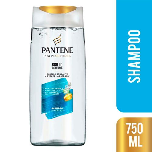 Shampoo Pantene Prov Essentials Brillo 750ml..