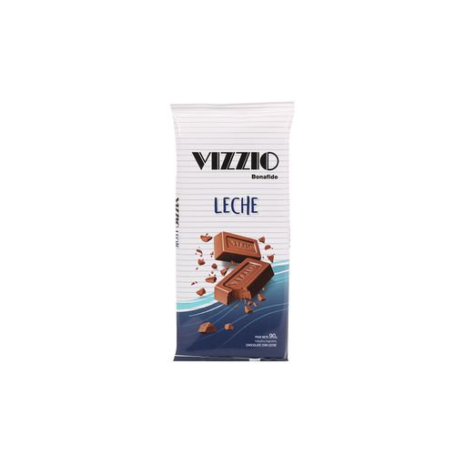 Tableta Chocolate Vizzio Leche X90gr