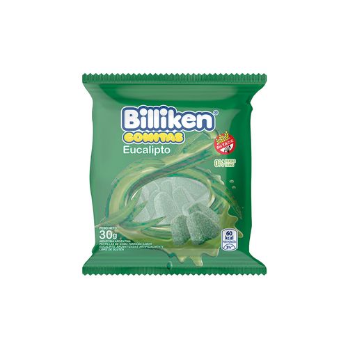 Gomita Eucaliptus Billiken 30 Gr