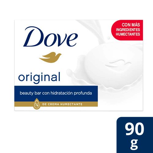 Jabón De Tocador Dove Original Individual 90 G