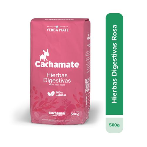 Yerba Mate Con Palo Rosa Cachamate 500 Gr