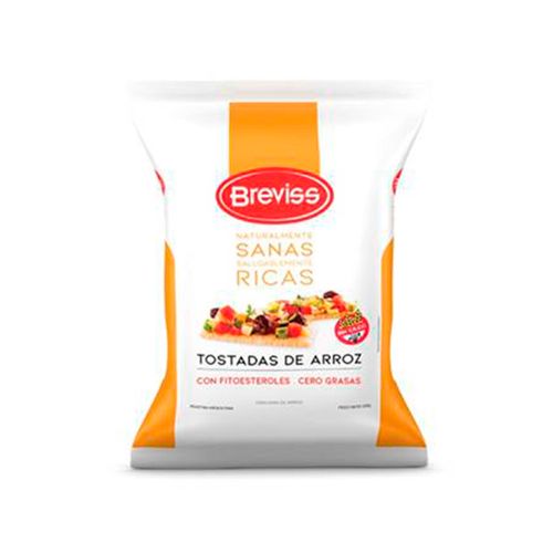 Galleta De Arroz Breviss Sin Tacc X110gr