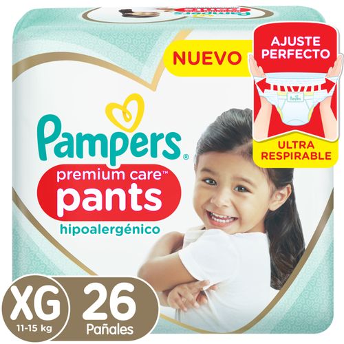 Pa¤ales Pampers Pants Premium Care Xg X26
