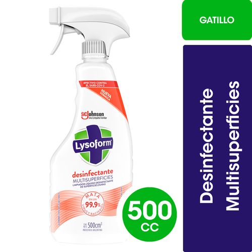 Limpiador Desinfectante Multisuperficie 500 Ml Lysoform