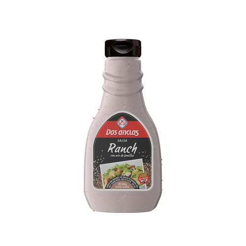 Salsa Ranch Con Semillas Dos Anclas 340 Gr