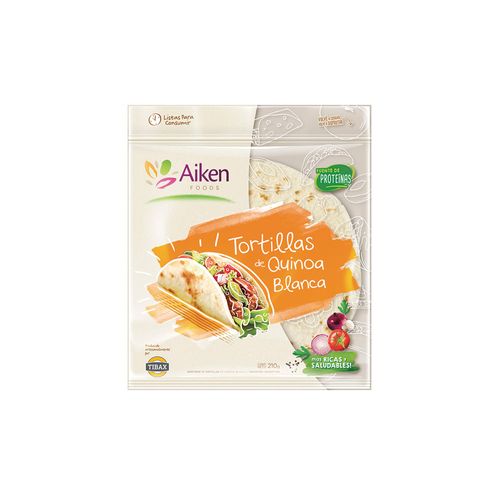 Tortillas Aiken De Quínoa Blanca 210 Gr