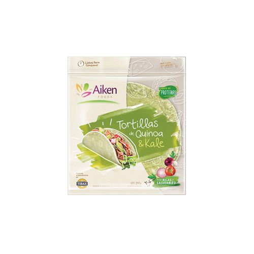 Tortillas Aiken De Quínoa Y Kale 210 Gr