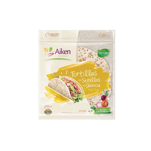 Tortillas Aiken De Quínoa Real 240 Gr