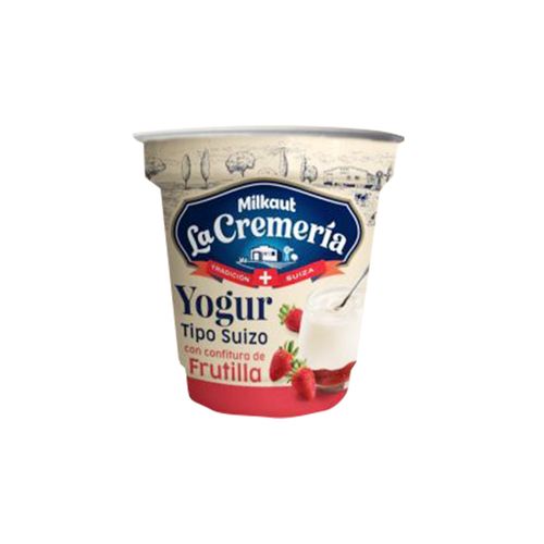 Yogur La Cremería Milkaut Con Frutilla 120g