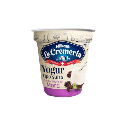 Yogur La Cremería Milkaut Con Moras 120g