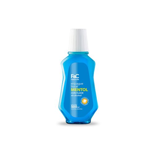 Enjuague Bucal Sin Alcohol Menta 500 Ml Family Care Mp