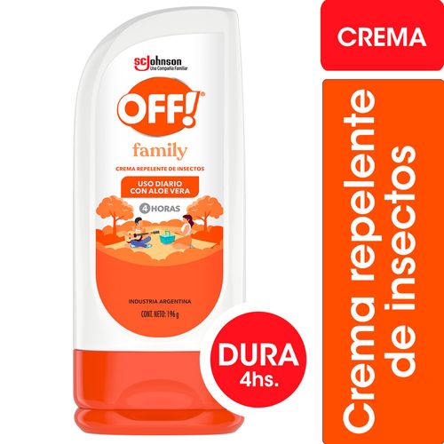Repelente Para Mosquitos Crema 196 Gramos Off! Family