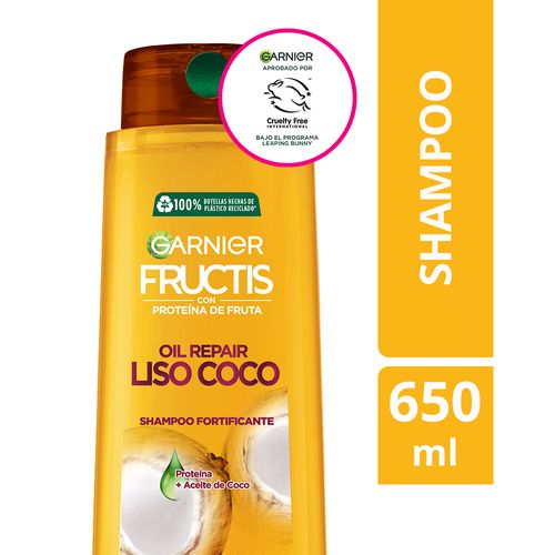 Shampoo Fructis Liso Coco 650ml