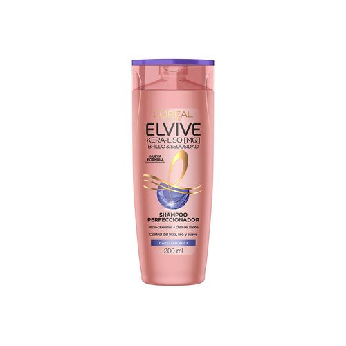 Shampoo Elvive Kera Liso Brillo Sedosidad 200 Ml