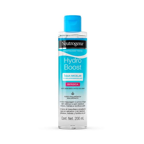 Agua Micelar Bifásica Neutrogena hydro Boost X 200 Ml.