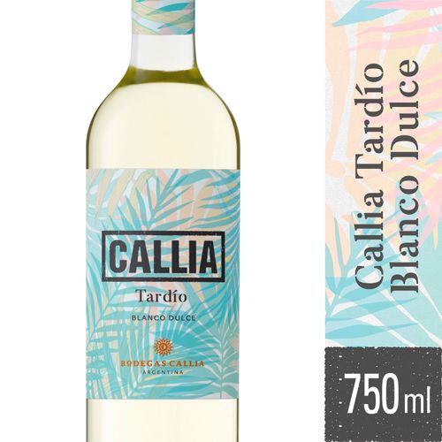Vino Callia Amable Dulce Natural Tardio 750ml