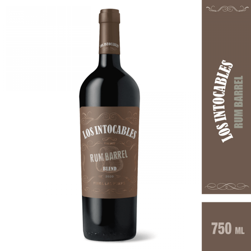 Los Intocables Rum Barrel Blend Botella 750cc