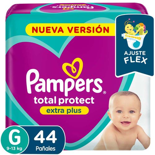 Pañales Pampers Total Protect Grande X44