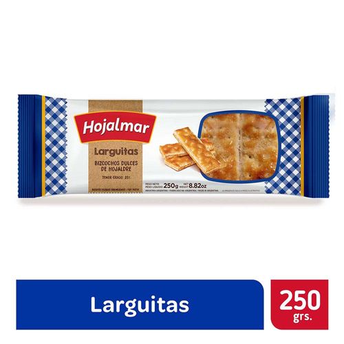 Galletitas Hojalmar Larguitas Forma Larguitas Sin Atributo Sin Atributo