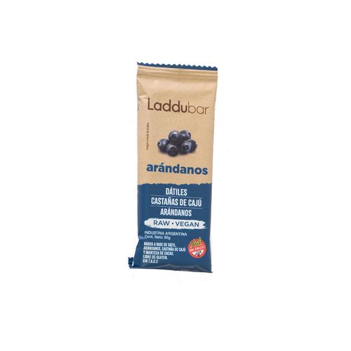 Barra Vegana Arándanos 30 Gr Laddu Bar