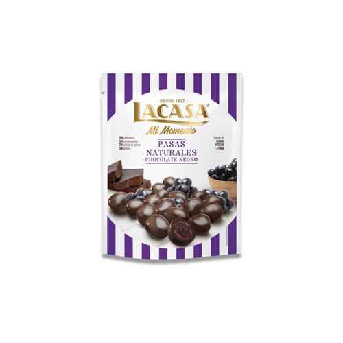 Pasas Chocolate Negro Lacasa 150g