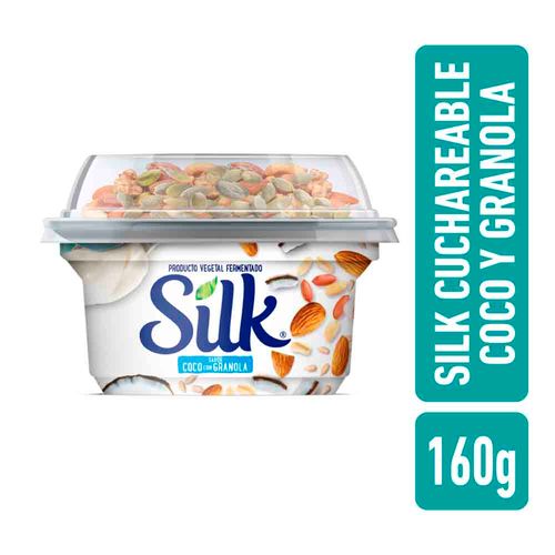 Alimento Vegetal Coco Con Granola Silk 160gr