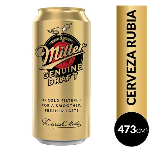 Cerveza Miller 473cc