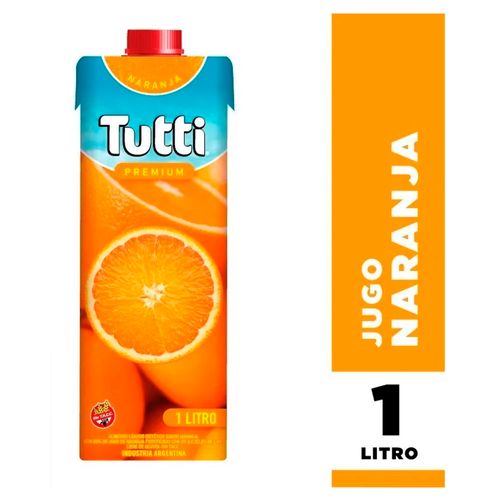 Jugo Listo Tutti Naranja Premium 1lt