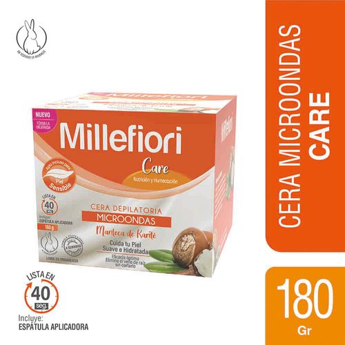 Cera Depilatoria Millefiori Microondas 180g