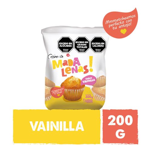Madalenas Vainilla 200 Gr Cuisine & Co Nbe Mp