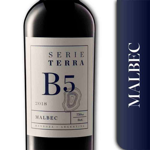 Vino Tinto Fino Terra Malbec Roble 750 Cc