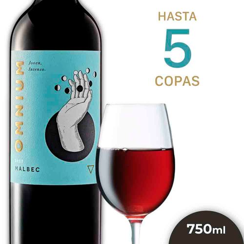 Vino Tinto Omniun Malbec 750 Cc