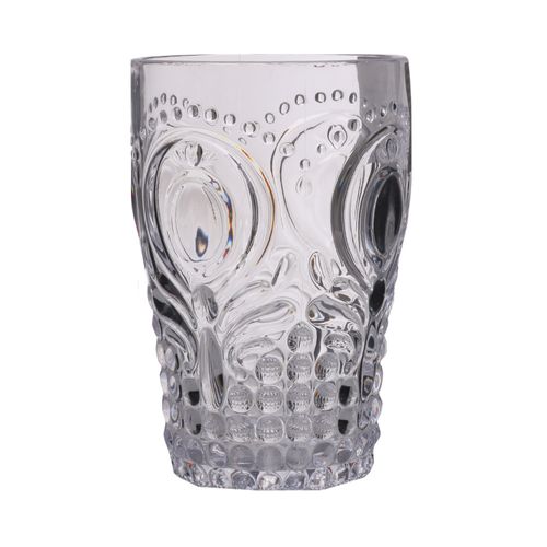 Vaso Acrilico 370 Ml Emboss  Krea