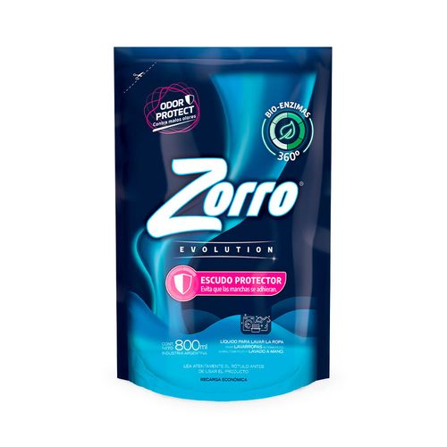 Jabon Líquido Zorro Escudo Protector Dp 800ml