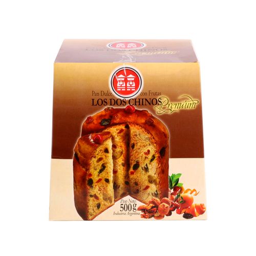 Pan Dulce Los Dos Chinos Premium 500 Gr