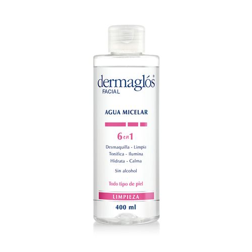 Agua Micelar Dermaglós 6 En 1 400ml