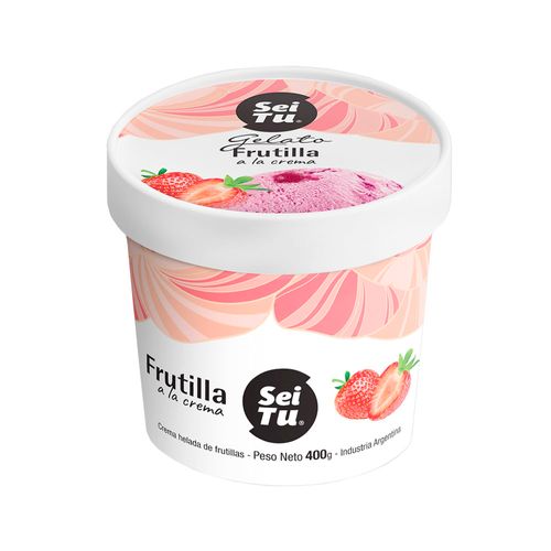 Helado Premium Sei Tu Frutilla 400 Gr