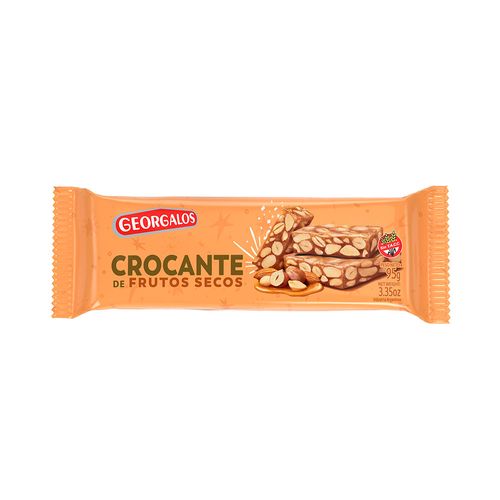 Tableta De Frutos Secos Georgalos 95 Gr