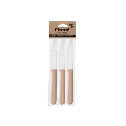 Cuchillo Beige Areia X 3 Un Carol