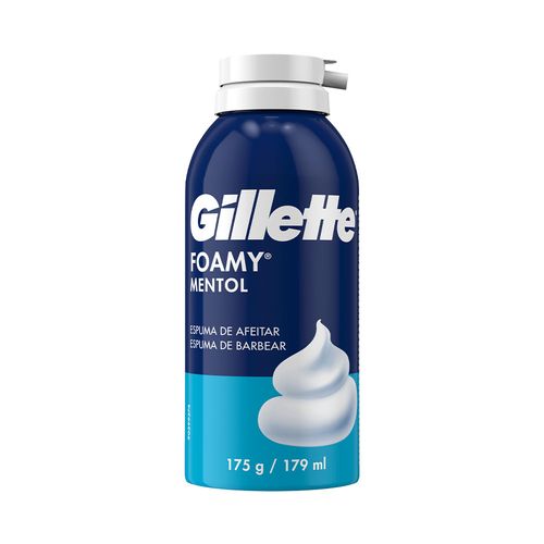 Espuma De Afeitar Gillette Mentol 175gr