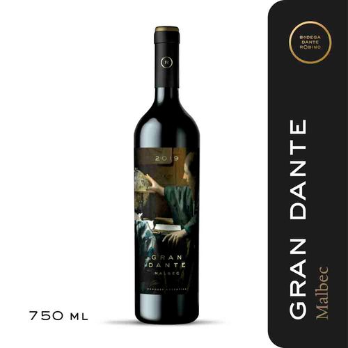 Vino Malbec 750 Ml Gran Dante