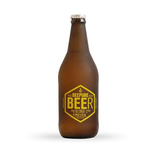 Cerveza Beepure Blonde 500cc