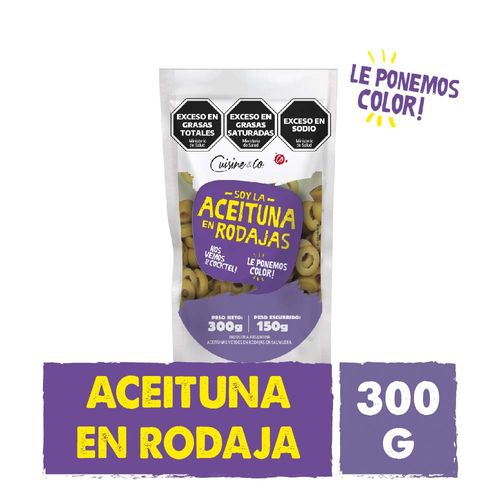 Aceitunas En Rodajas Cuisine & Co 300 Gr