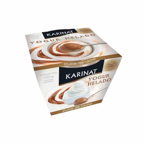 Yogur Helado Karinat Dulce De Leche 120 Gr