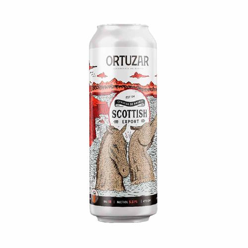 Cerveza Ortuzar Scottish 473 Ml