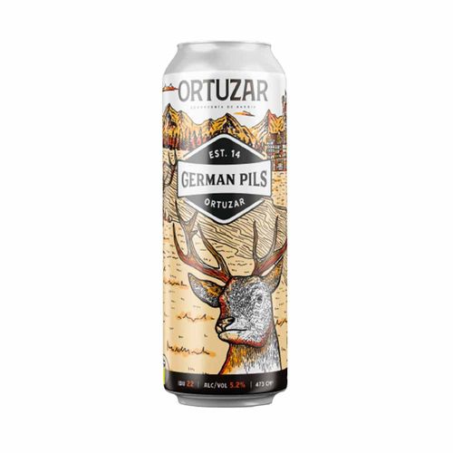 Cerveza Ortuzar German Pils 473cc