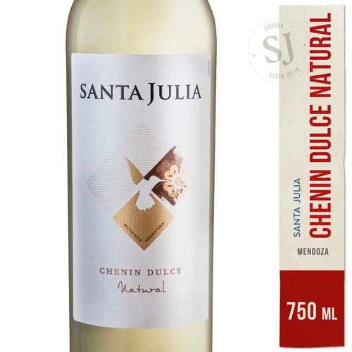 Vino Blanco Santa Julia Chenin Dulce Natural 750 Cc