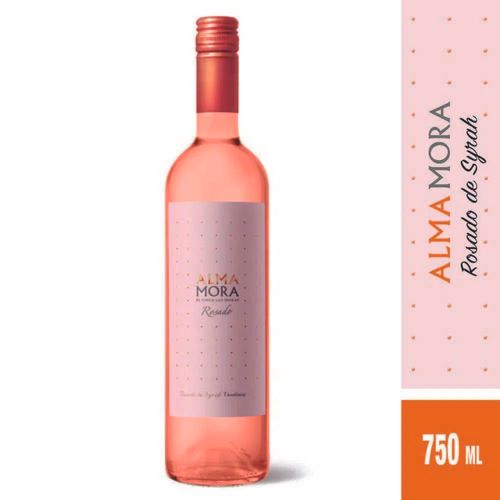 Vino Alma Mora Syrah Rosado 750cc