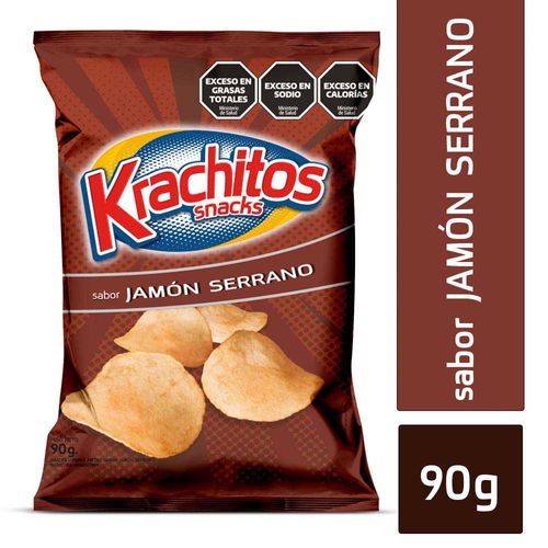 Papas Jamón Krachitos 90 Gr